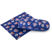 Edison & King Brillenetui mit Mikrofaser Brillenputztuch, Hartschale - Motivset bunt