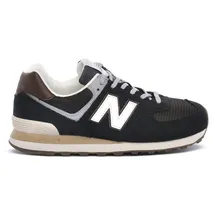 New Balance 574 Herren Black / Brown / Dark Silver Metallic 45