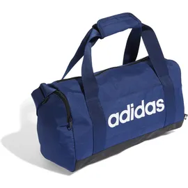 adidas Linear Duffelbag XS dunkelblau/weiß