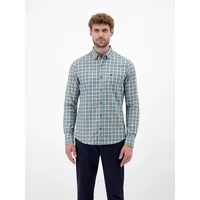 Lerros Kariertes Herrenhemd, sportiv und stilbewusst - fjord Blue