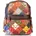 Patchwork Rucksack Rot