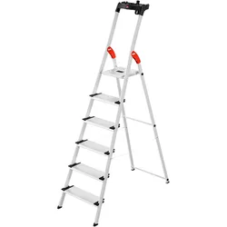 Hailo L80 ComfortLine Stehleiter 6 Stufen