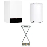 Viessmann Gas-Brennwert Paket Vitodens 200-W B2HF 19 kW 3,5" Display Speicher Vitocell 100-W CUGB 150L