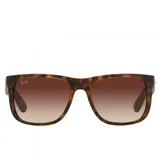 Ray-Ban Justin RB4165 710/13 55-16 matte tortoise/brown