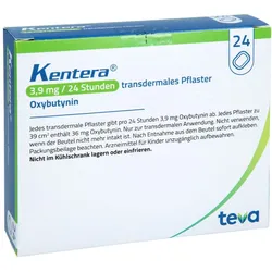 Kentera 3.9 Mg/24 Stunden Transdermales Pflaster 24 St