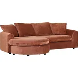 GUTMANN FACTORY Ecksofa TOBINA, 250 x 178 cm - Stoffbezug mit Kissen