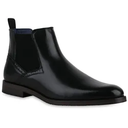 Herren Chelsea Boots in Schwarz
