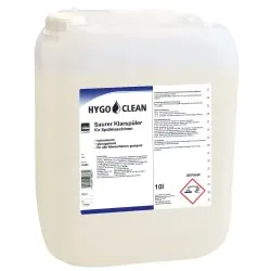 HYGOCLEAN Saurer Klarspüler für Spülmaschinen 31680 , 10 Liter – Kanister