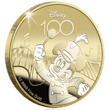 New Zealand Mint 1 Unze Mickey Mouse Gold-Bullionmünze