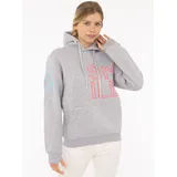 Zwillingsherz Hoodie SMILE grau XL