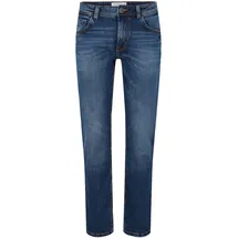 Tom Tailor Marvin Straight Jeans Used Mid Stone Blue Denim 30 32