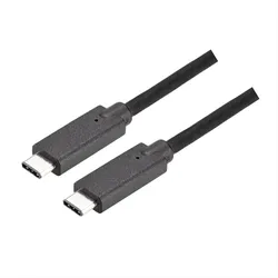 Bachmann USB 3.1 Typ C 1m Anschlusskabel - Kabel - Digital/Daten