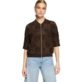 Zero Blouson mit Fledermausärmeln braun 44