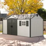 Lifetime Gerätehaus Texas 3,81 x 2,44 m Grau