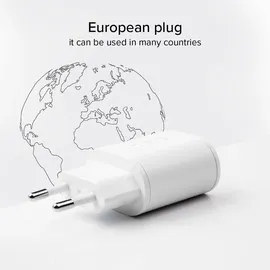 SBS Tetrpd20w Ladegerät De Mobilgerät Smartphone, Tablet Whitecurrent Alternfast Charge Indoor