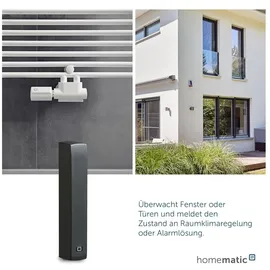 eQ-3 Homematic IP Tür- und Fensterkontakt optisch anthrazit HmIP-SWDO-A