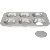 Patisse Tartelettform für 6 Tartelettes