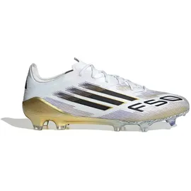 adidas Herren Fussball-Rasenschuhe F50 Elite Fg FTWWHT/CBLACK/GOLDMT, 48 2⁄3