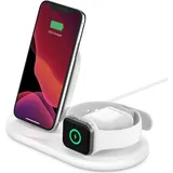 Belkin BoostCharge 3-in-1 Wireless Charger for Apple Devices weiß (WIZ001vfWH)