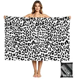 yayafunfun Mikrofaser Handtuch,Strandtuch XXL Microfaser Badetuch Groß 90x160CM,Schnelltrocknend Handtuch Streifen,Stranddecke Badetuch Strand,Beach Towel Strandtücher strandhandtuch mit (Punkte)