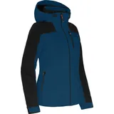 Bergson Regenjacke KURRIKA Damen Regenjacke, Netzfutter, 20000 mm Wassersäule, Normalgrößen, dun blau normal | 42