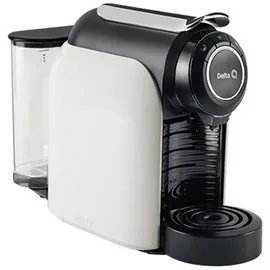 Delta Qool Evolution Kapsel-Kaffeemaschine schwarz/weiß