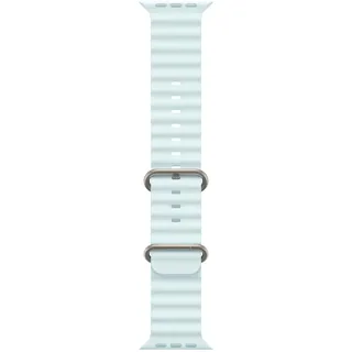 Apple Watch Ocean Armband für Watch Ultra 49mm Kristallblau / Titan Natur (One Size)