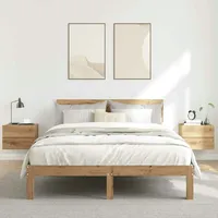 VidaXL Wand-Nachttische 2 Stk. Artisan-Eiche 40x32x30 cm