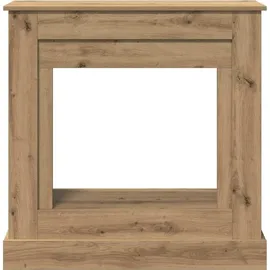 vidaXL Kaminumrandung Artisan-Eiche 90 x 30 x 90 cm Braun