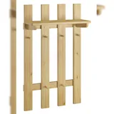 Erst-Holz Garderobenpaneel Flurgarderobe Kiefer Beige