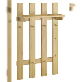 Erst-Holz Garderobenpaneel Flurgarderobe Kiefer Beige