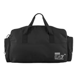 EA7 Unisex. 245089_CC940 Train Core Tasche aus schwarzem recyceltem Stoff (OSFA), Sportlich, Multisport, Polyester