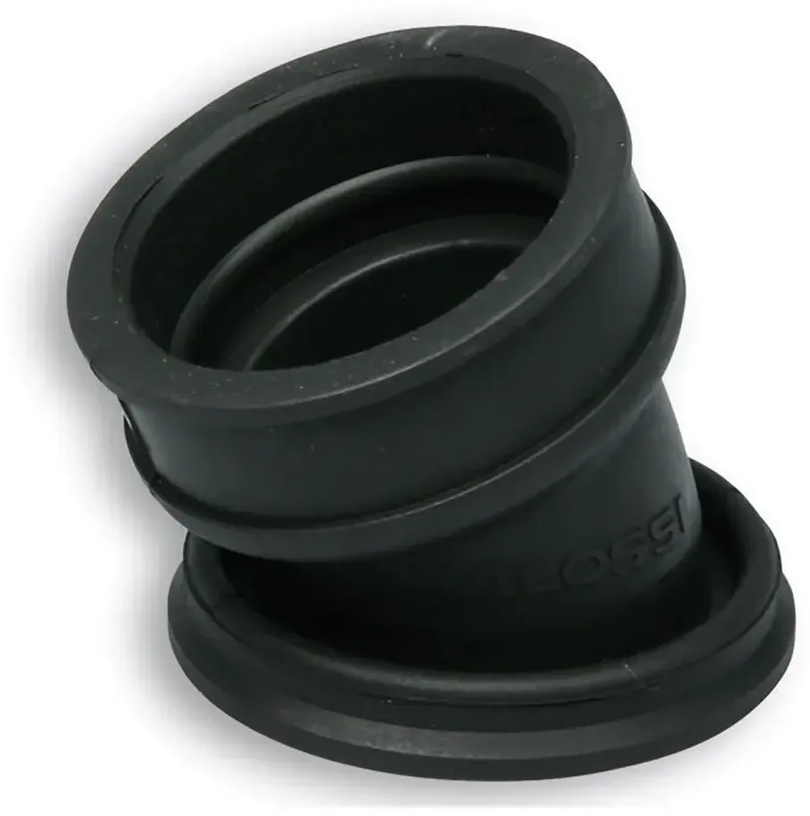 Malossi 28mm Phbh26 Gummi-lufteinlass Für Vergaser - Black - One Size