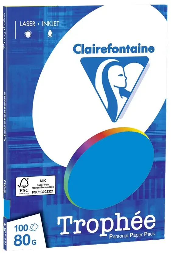 Exacompta Clairefontaine TROPHEE PPP - Türkisblau - A4 (210 x 297 mm)