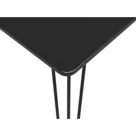 vidaXL Bartisch 120 x 60 x 105 cm Schwarz