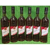 (8,11€/L) 6x Rotwild Dornfelder rose` lieblich 0,75l Rotwein Versand 0€