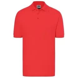 Poloshirt Classic JN070, tomaten-rot, Größe 3XL - rot - 3XL
