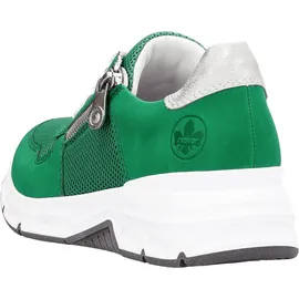 Rieker Sneaker Low Damen Grün/Silber 37