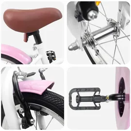 vidaXL Kinderfahrrad 12 Zoll weiß