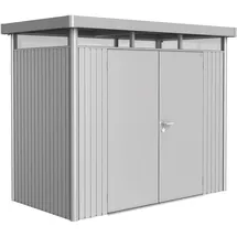 Biohort HighLine H1 2,75 x 1,55 m silber-metallic Doppeltür