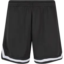 URBAN CLASSICS Short Basketball - Schwarz