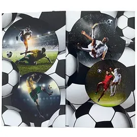 Herma Stiftehalter Fußball 8,0 x 8,0 x 13,5 cm