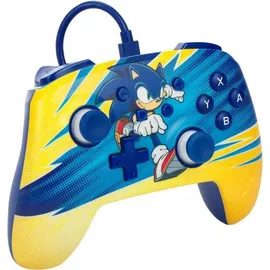 PowerA Enhanced Wired Controller Sonic Boost Nintendo Switch - Blau