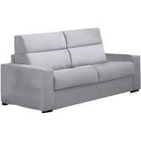 2-sitzer Schlafsofa Onorata, Schlafsofa Fürs Wohnzimmer, Gepolstert, Abnehmbar, 100 % Made In Italy-qualität, 180x95 H100 Cm, Grau - Dmora