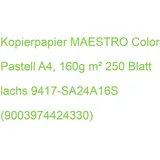 MAESTRO color Kopierpapier A4, 160g 250Bl lachs