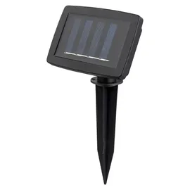 MARELIDA LED Solar Lichterkette Feuerball 8 Kugeln 2,1m schwarz