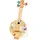 Janod Banjo Holz Musikinstrument 3 Ersatzsaiten Farben auf Wasserbasis J05160
