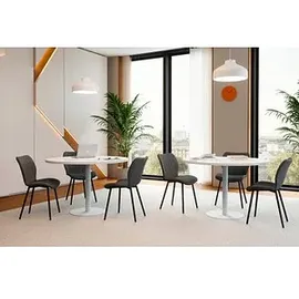 Paperflow meet powered by PAPERFLOW Besucherstühle LINE CHLINEX2.01.11 anthrazit Stoff, 2 St.