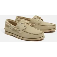 Timberland für Herren. TB0A4187EVV1 Klassische Bootsschuhe aus beigem Leder