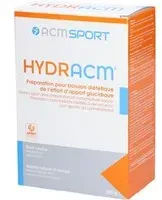 ACM SPORT Hydracm Préparation pour boisson diététique de l'effort d'apport glucidique Sachet(S) 5x60 g